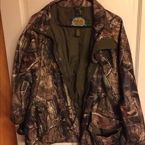 Youth Camo Hunting Jacket, insulated.